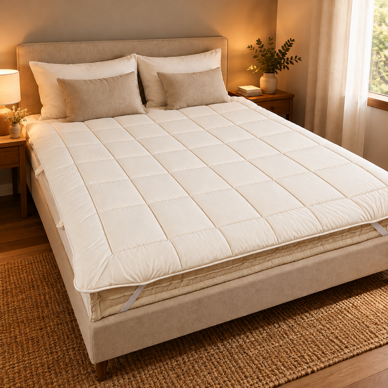 Surmatelas laine-laurent Laine